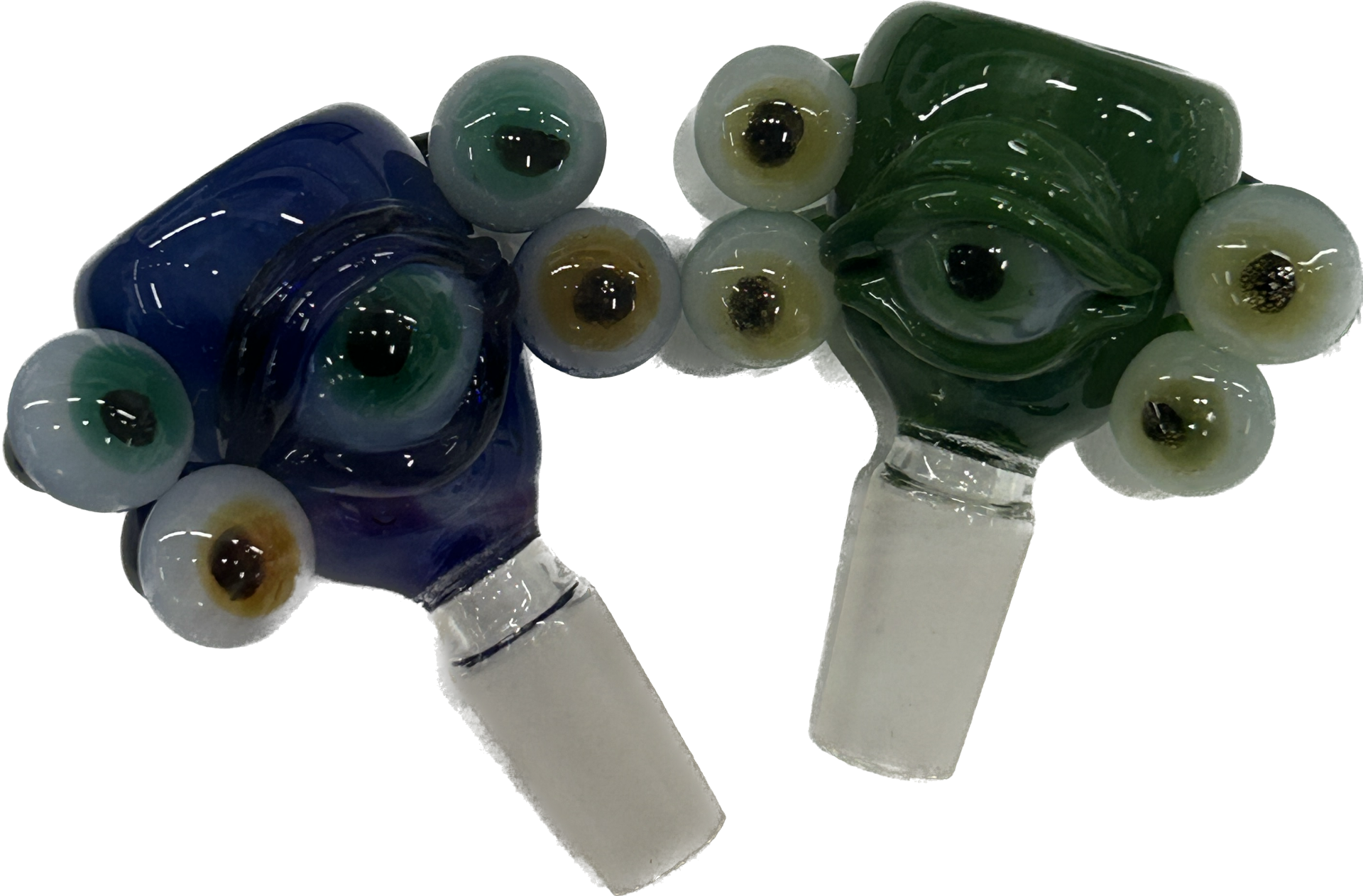 Photograph of product: Wide Eyed Watcher Herb Bowl Assorted Colors 14mm Male