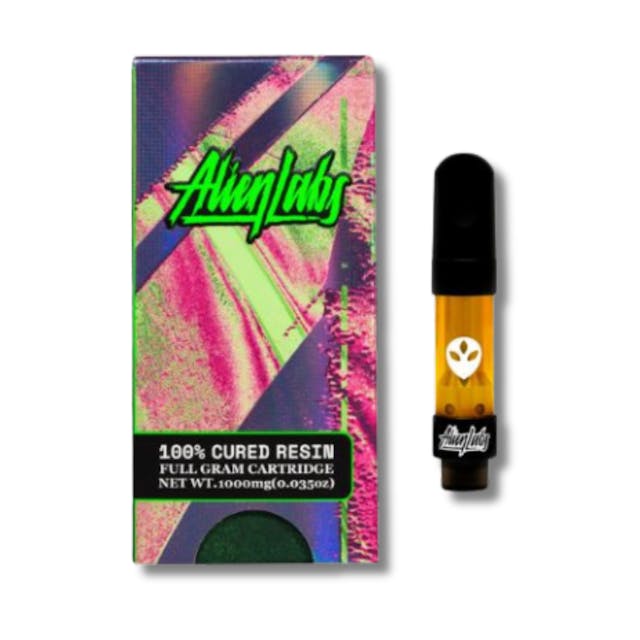 Photograph of product: Sherbacio Cured Resin Cart 1g - 