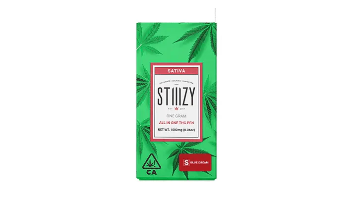 Photograph of product: Stiiizy: Vape | Blue Dream | All-In-One | 1g