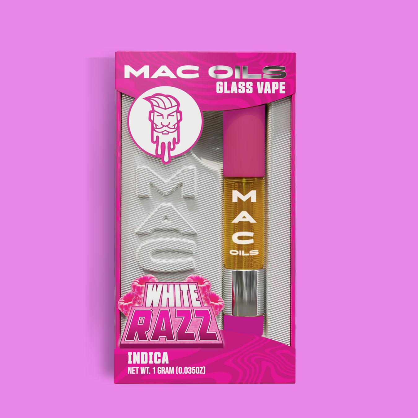 Photograph of product: Mac Pharms Cart | White Razz - Oui'd