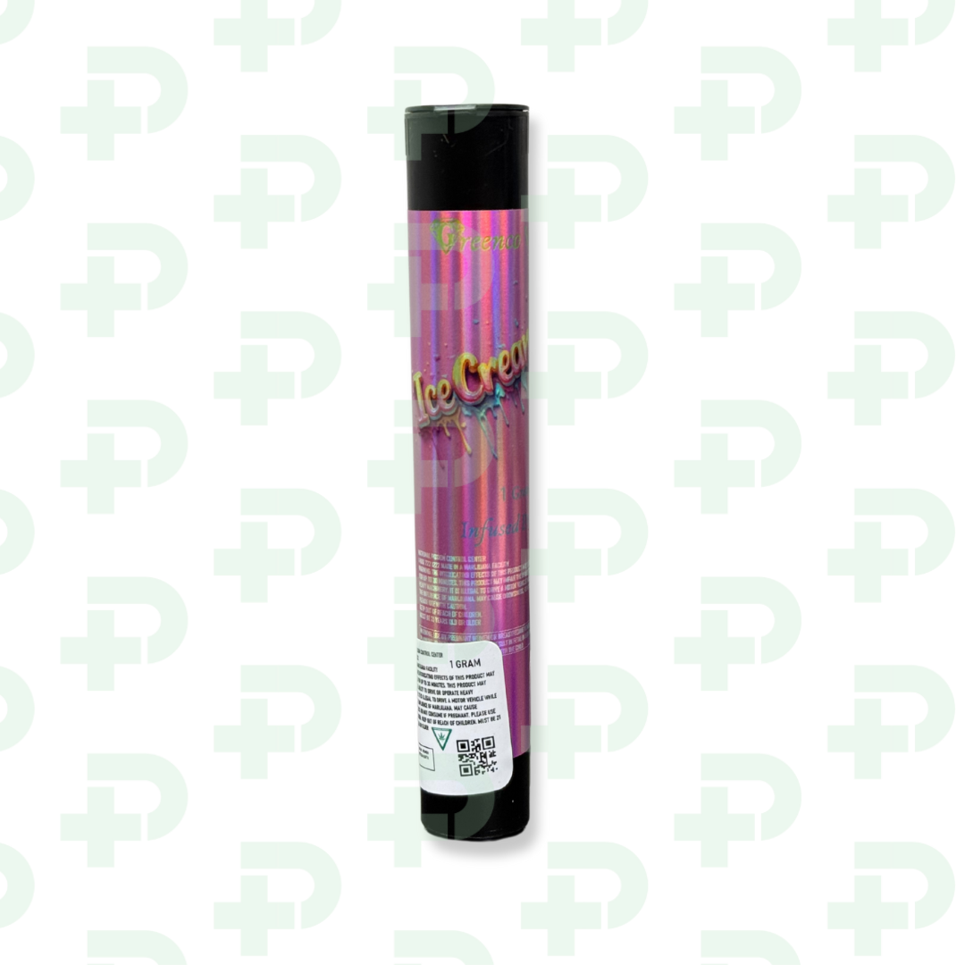 Photograph of Product: GreenCo Infused Preroll - Ice Cream Cake