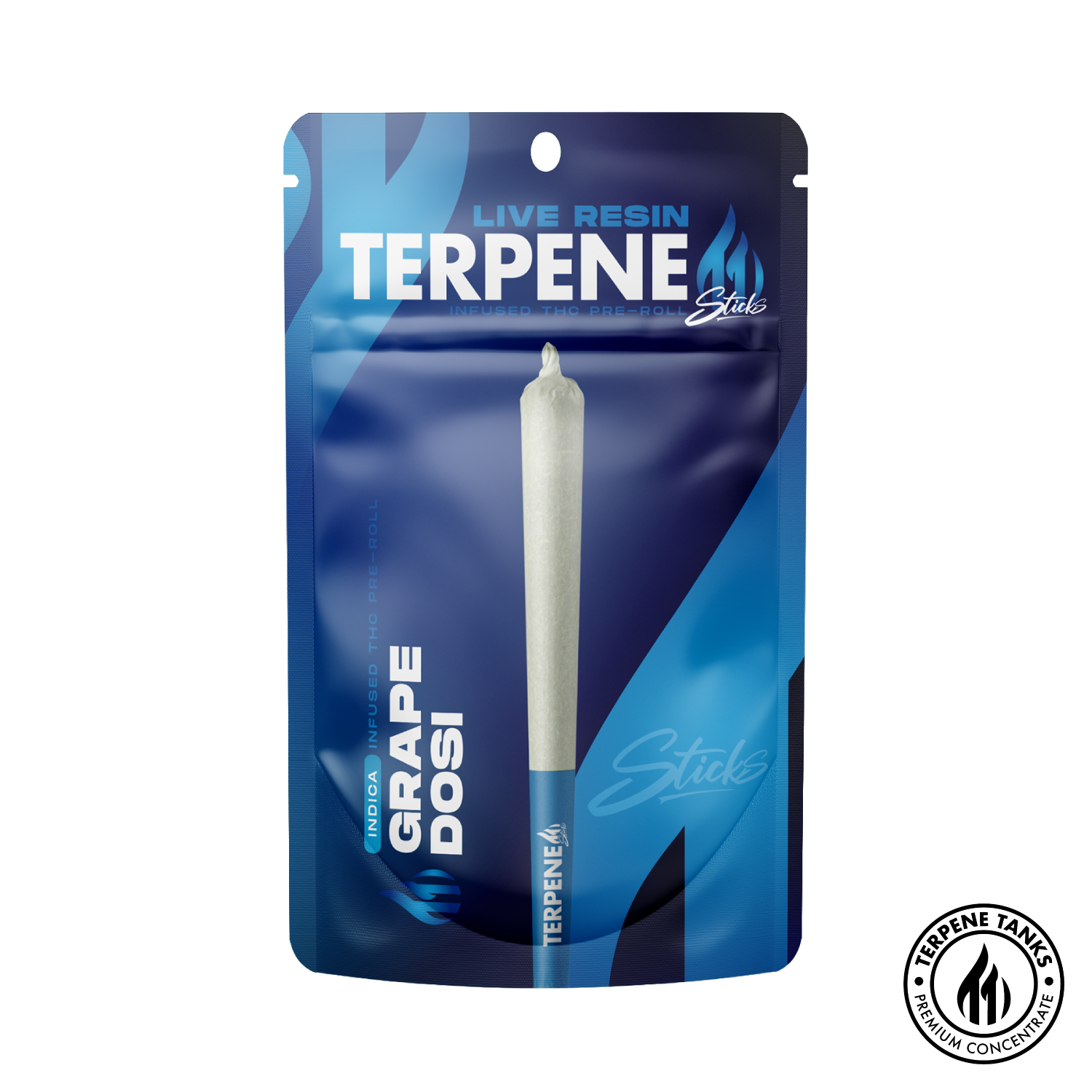 Photograph of Product: Grape Dosi Infused Pre-Roll | 1.2g