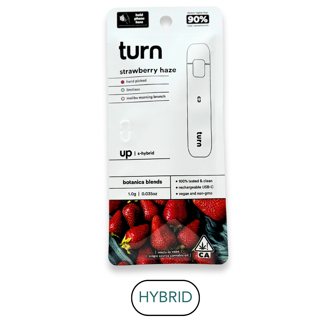 Photograph of product: Turn - Up - Strawberry Haze S - RTU - 1.0g