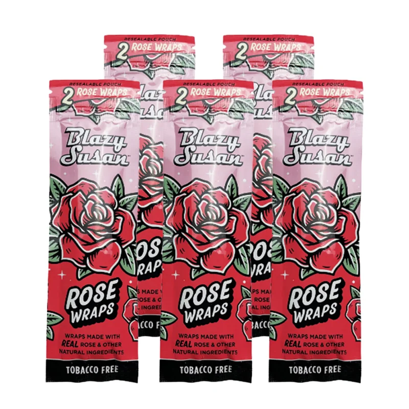 Photograph of product: Blazy Rose Wraps - $5