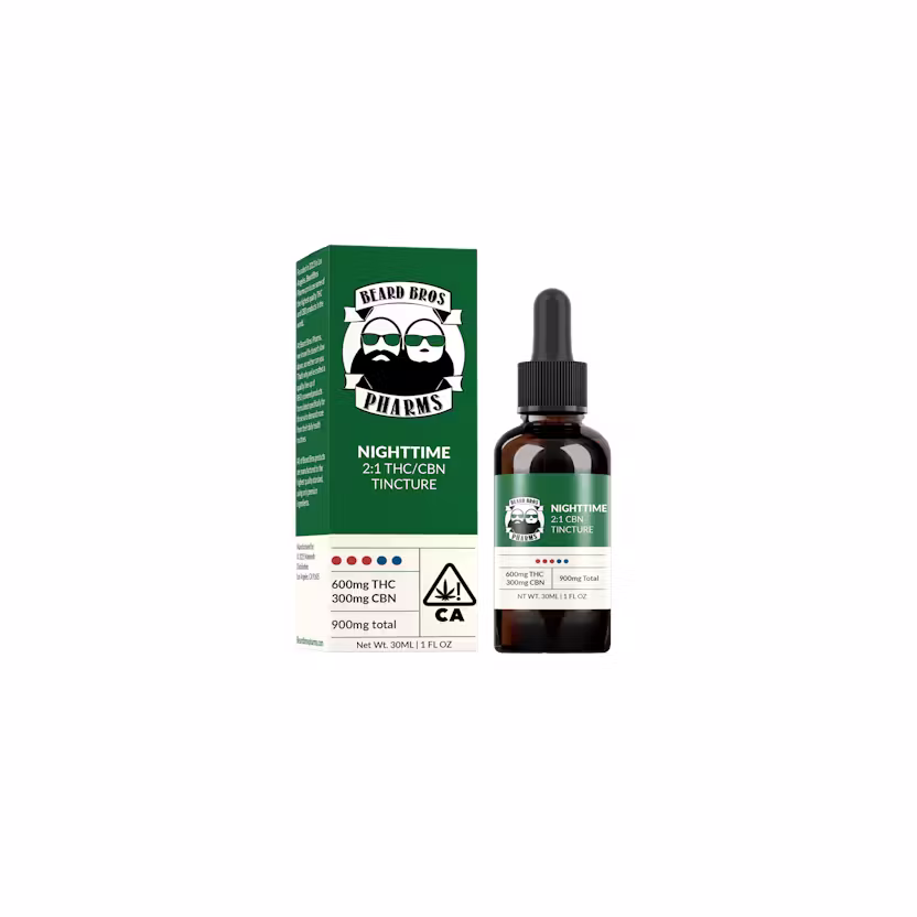Photograph of product: Beard Bros - Nighttime 2:1 - Tincture 900mg