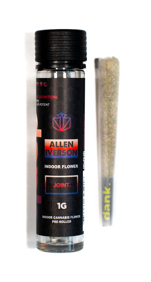 Photograph of product: Allen Iverson Pre roll | Hybrid | Dank