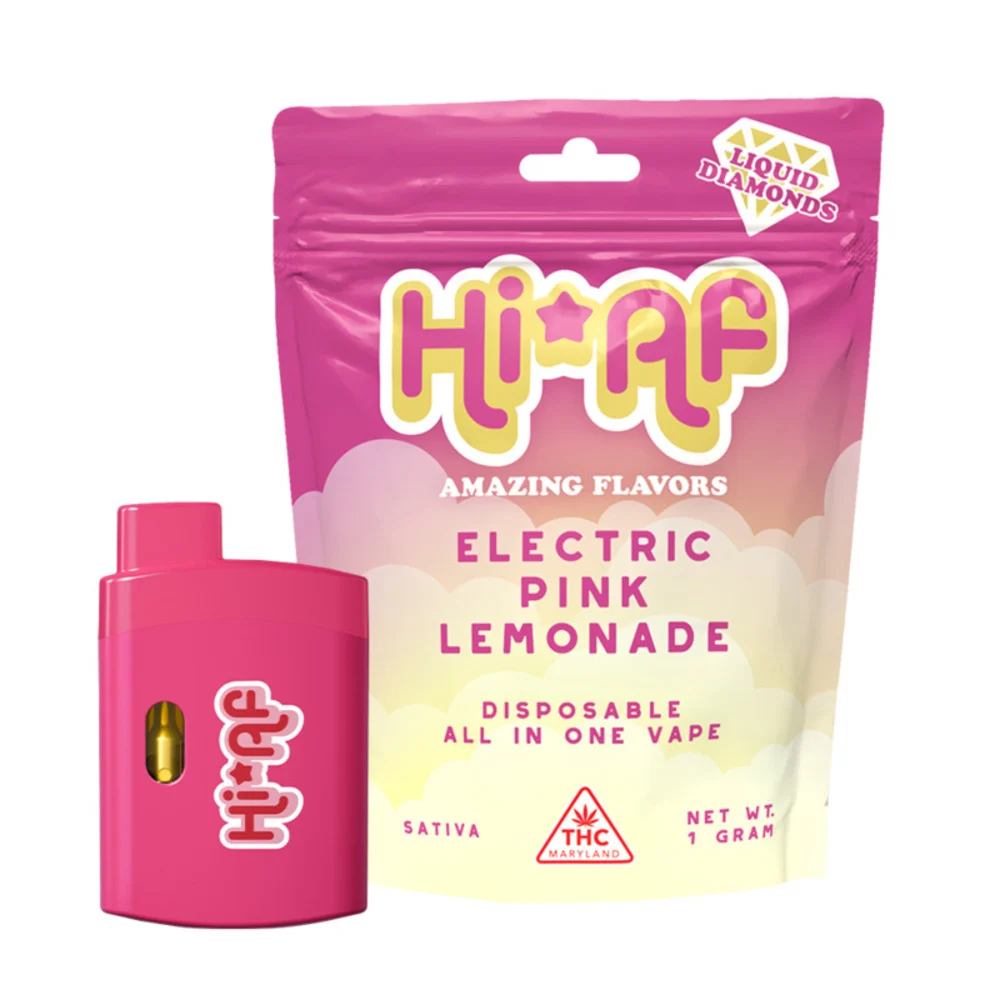 Photograph of product: HiAF Cherry Limeade Disposable Vape