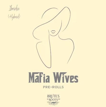 Photograph of product: Mafia Wives Pre-Roll 5pk/2.5g- Ibridia (Hybrid)