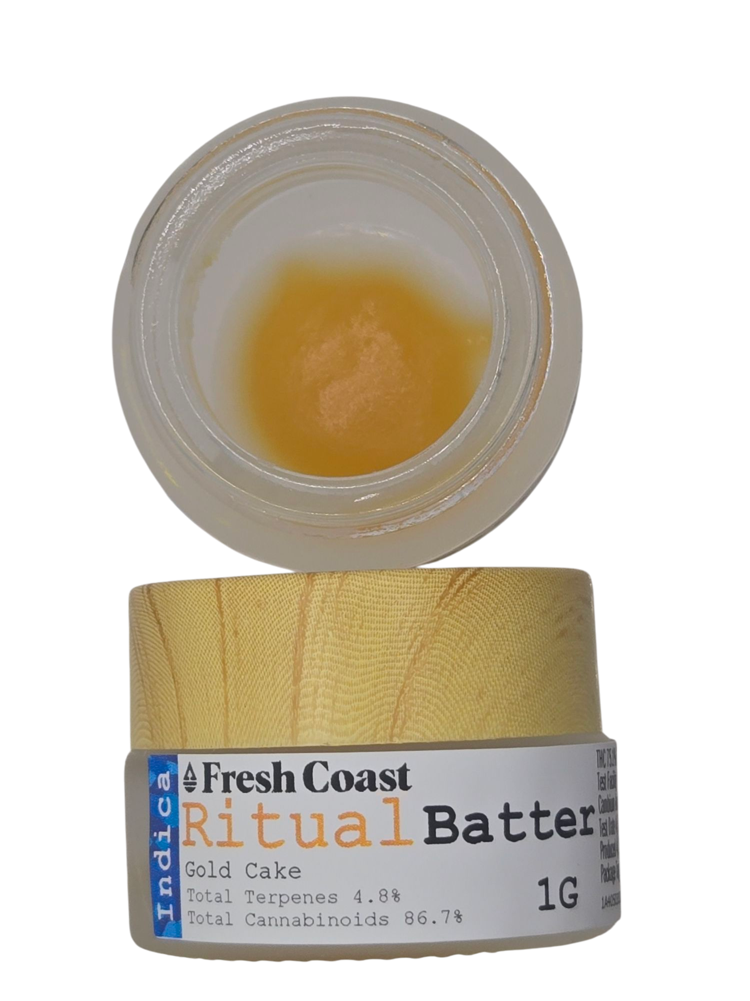 Photograph of product: Gold Cake | 1g Ritual Batter