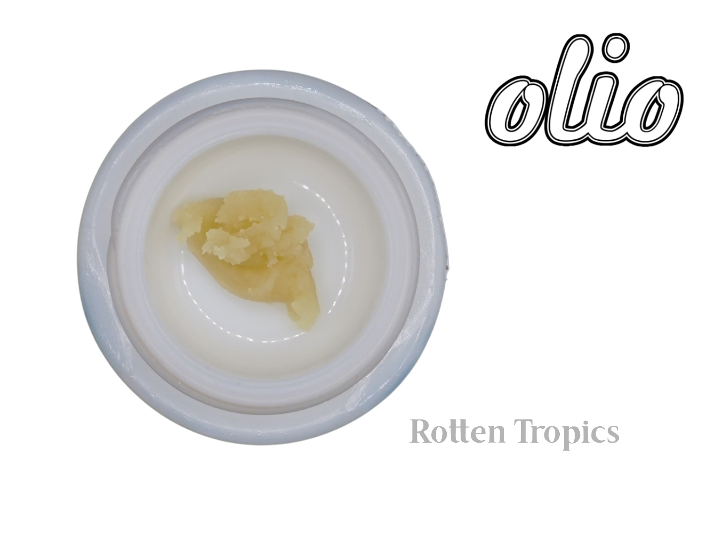 Photograph of product: Olio 90-120 Live Rosin - Rotten Tropics