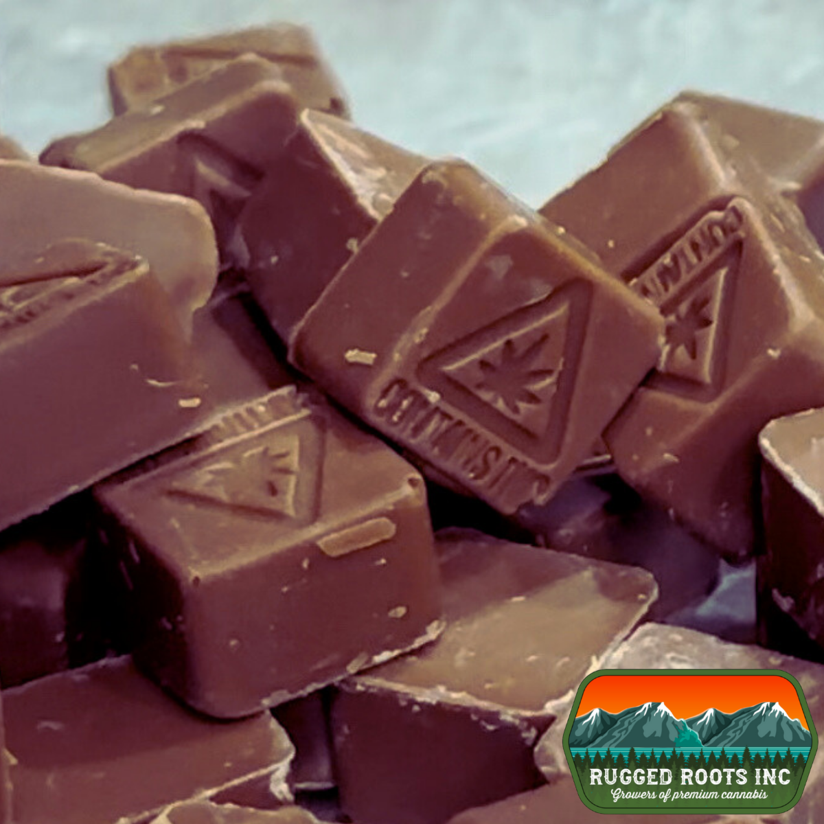 Photograph of Product: Rugged Roots+Tripp's | Milk Chocolate Bites 100mg