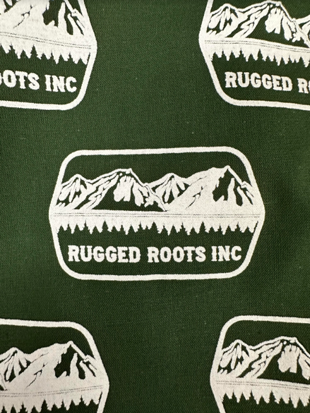 Photograph of product: Rugged Roots | Green Bandana