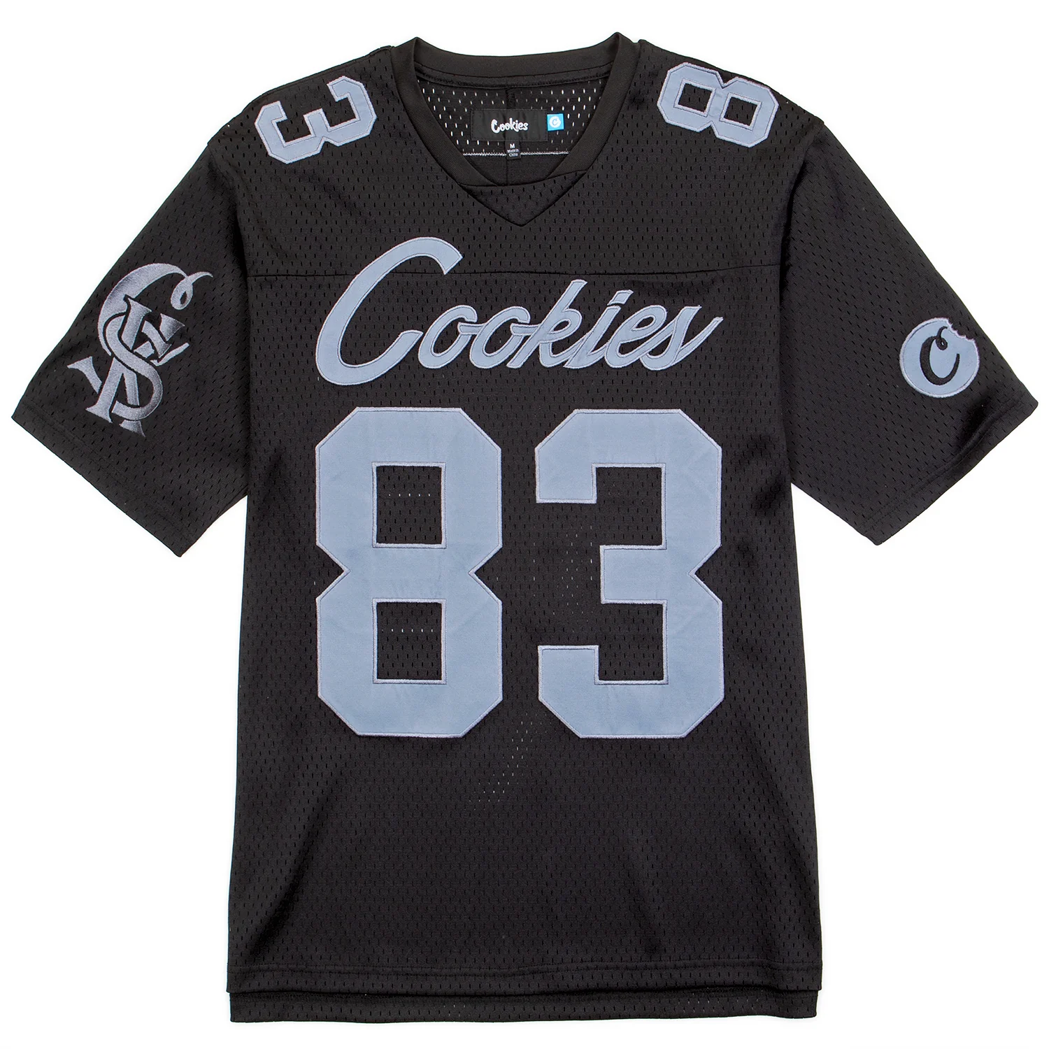 Photograph of product: Legacy Football Jersey SS Knit - Black