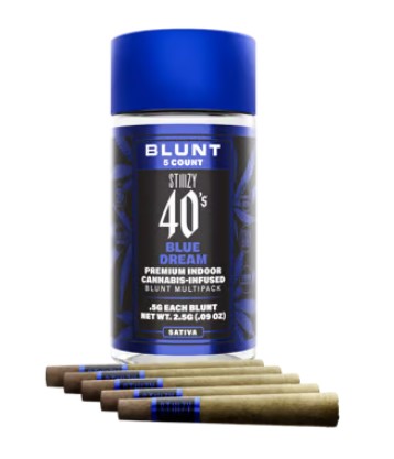 Photograph of product: Blue Dream 40s Blunt 4pk IPR