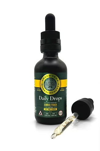 Photograph of product: Treeworks Daily Drops 1000mg Tincture