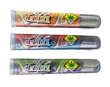 Photograph of product: Gelato Cookies 2x1g Preroll Pack Twofers