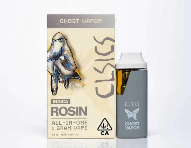 Photograph of product: Ghost Vapor | LIVE ROSIN ALL IN ONE VAPE 1g - 