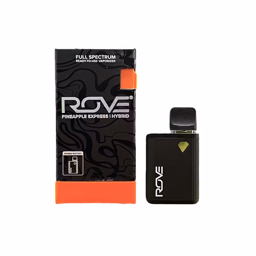 Photograph of product: Rove - Pineapple Express - Live Resin Diamonds AIO Vape Pen