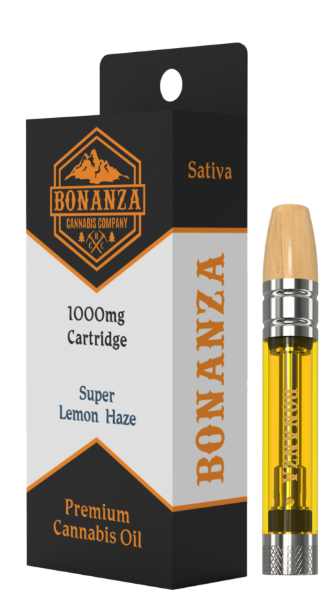Photograph of product: Bonanza - Distillate Cartridge - Super Lemon Haze (S) (1.0g)