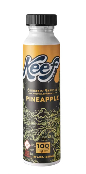 Photograph of product: Keef Shots - 100mg - Pineapple