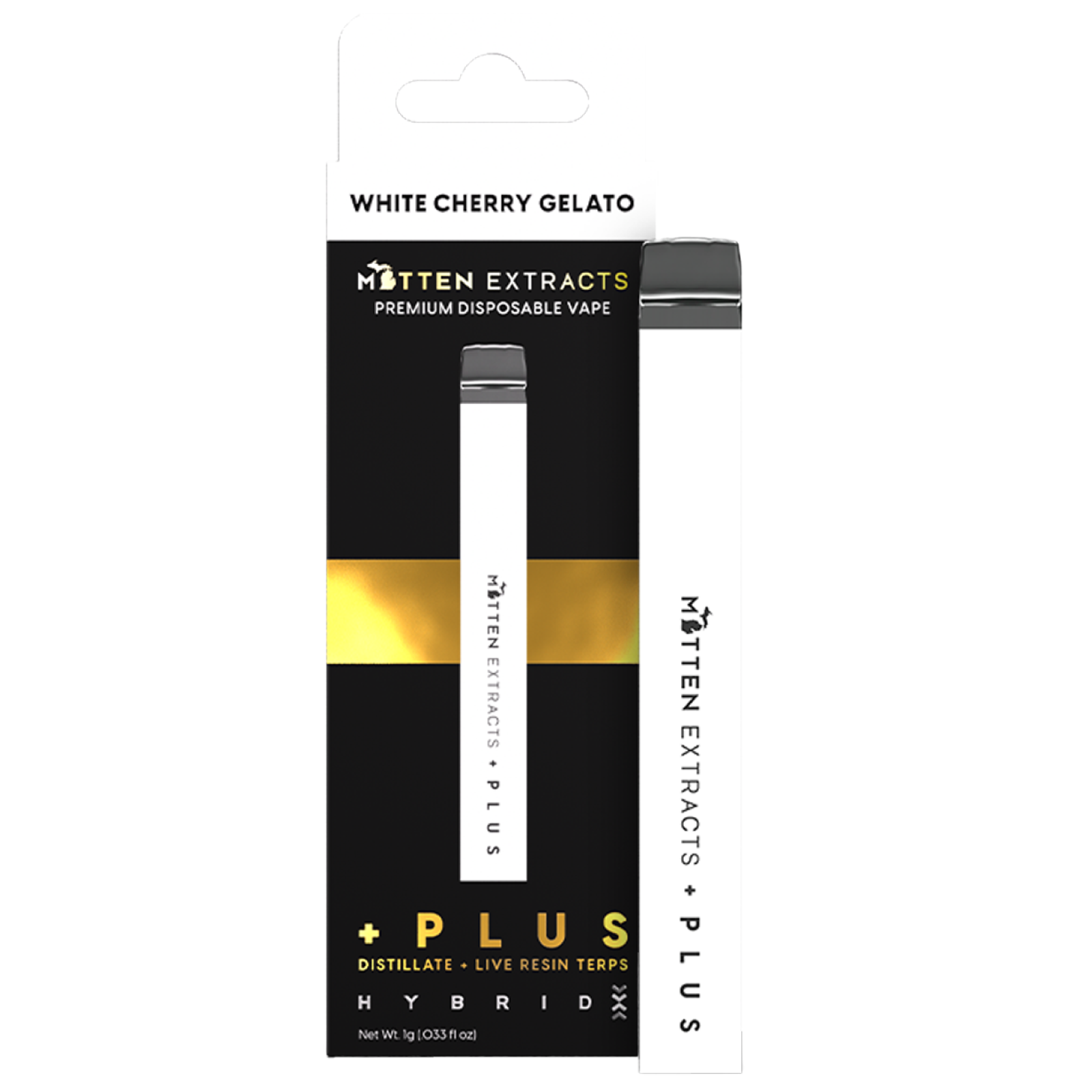 Photograph of product: White Cherry Gelato 1g Disposable Vape