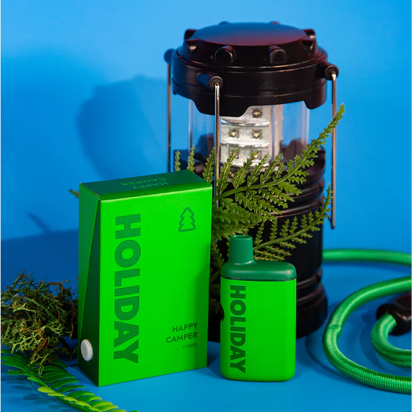 Photograph of product: Disposable | 1g | Hybrid | Happy Camper