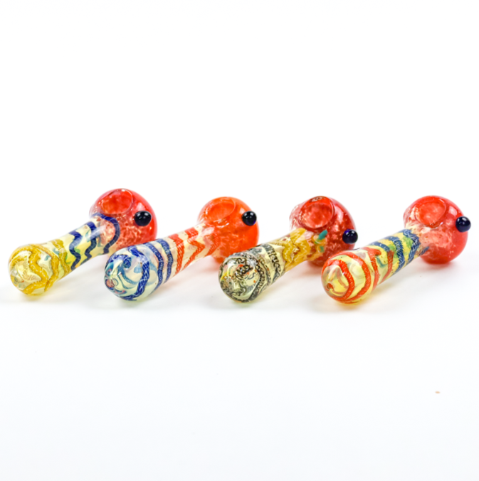 Photograph of product: Squiggly Pastel 4.5" Pipe