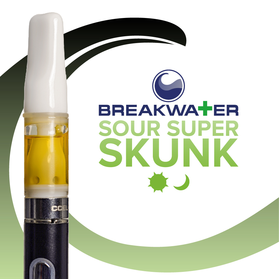 Photograph of product: Sour Super Skunk au chocolat Rosin Cart | 0.5g