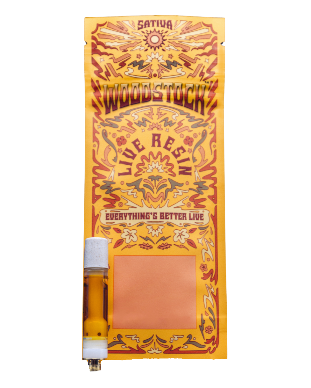 Photograph of product: Woodstock | Key Lime Pie | Vape Cartridge | Live Resin