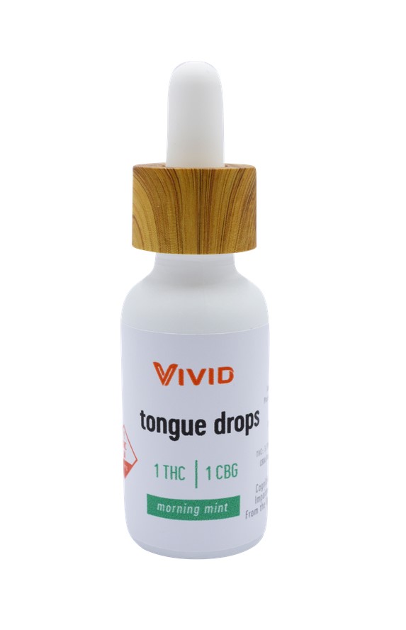 Photograph of product: Goodnight Grape Tongue Drops 2:1 TH-oui:CBN - 200mg