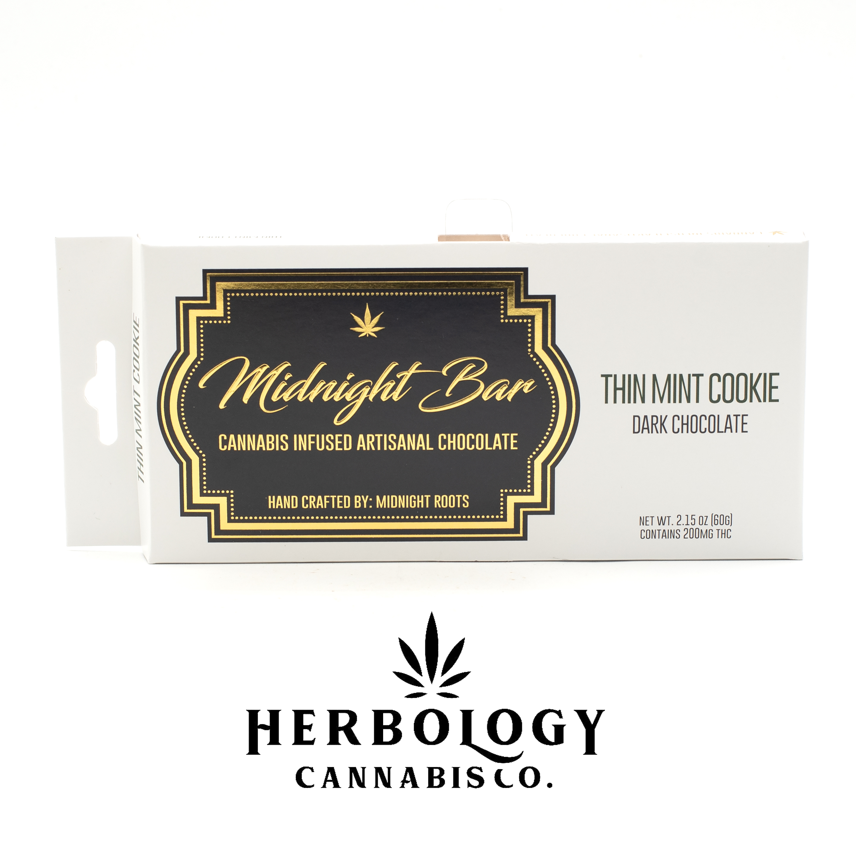 Photograph of product: Midnight Bar | Thin Mint Cookie | 200mg