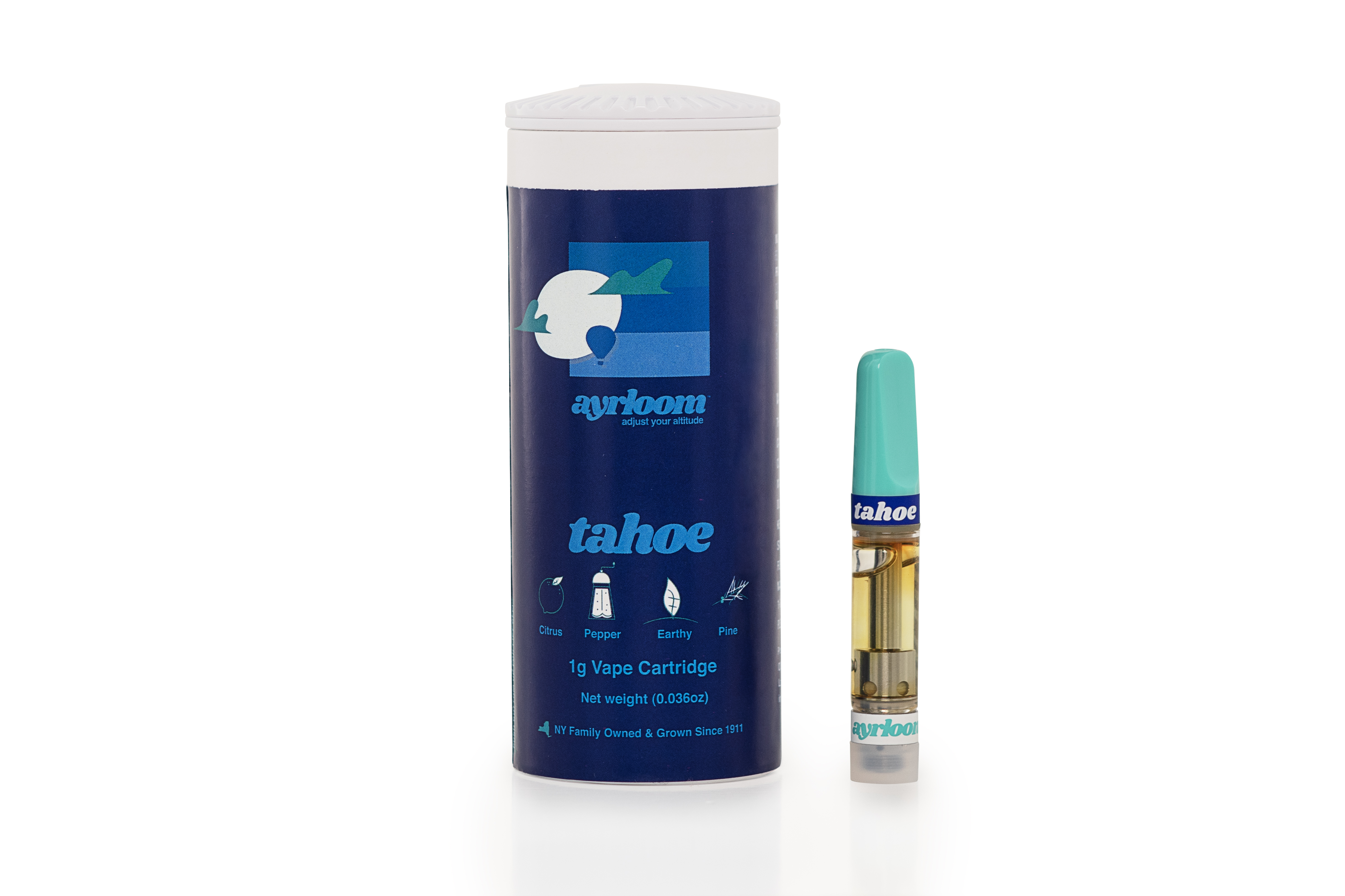 Photograph of product: Ayrloom Tahoe OG Vape Cartridge 1G