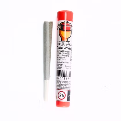 Photograph of Product: Trainwreck Preroll