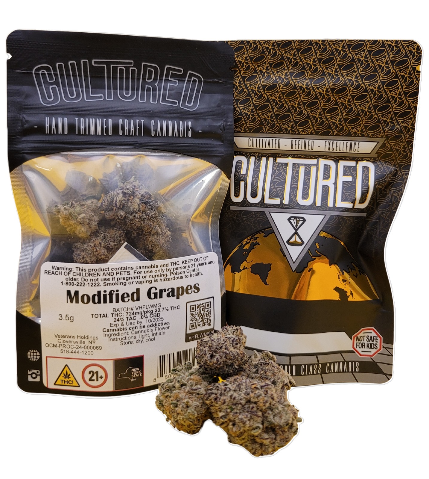 Photograph of Product: CULTURED - MODIFIED GRAPES - 3.5g