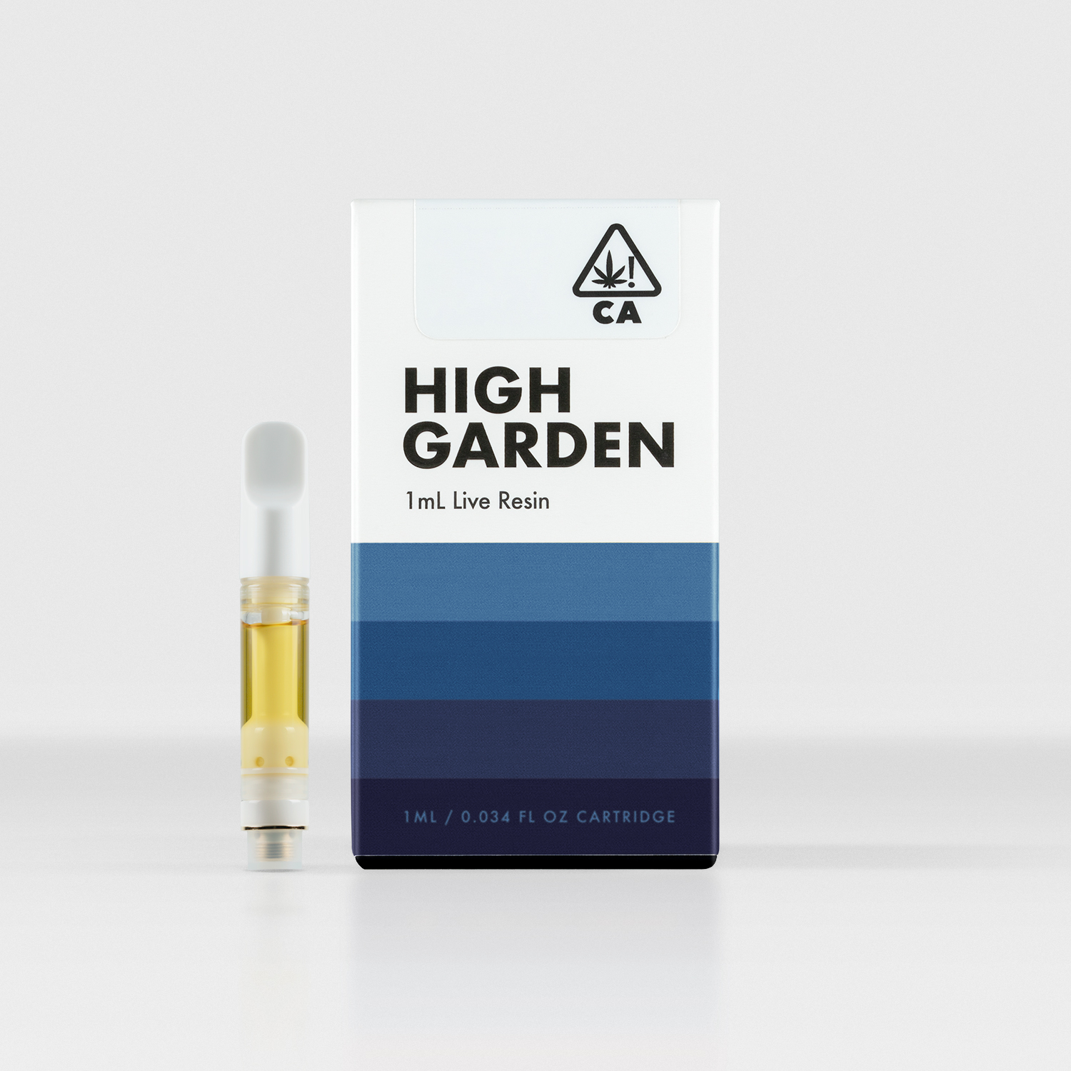 Photograph of product: High Garden Northern Lights Oui'd Pure Live Resin 510 Ceramic Cartridge