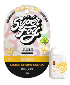 Photograph of product: FIRE Liquid Diamonds Jefe Disposable Lemon Cherry Gelato