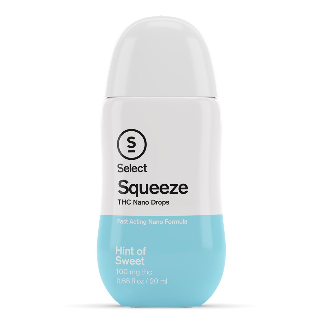 Photograph of product: Select Squeeze Hint of Sweet Beverage Infusion 100mg