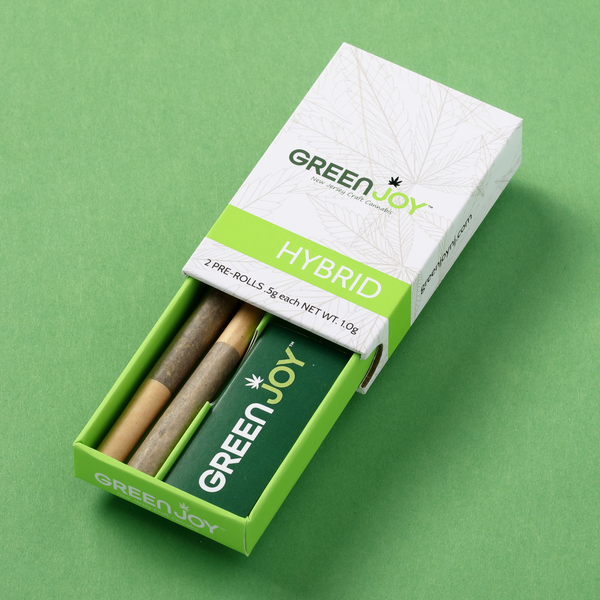 Photograph of product: Green Joy | GMO x Zkittles #12 | 2pk of Pre Rolls