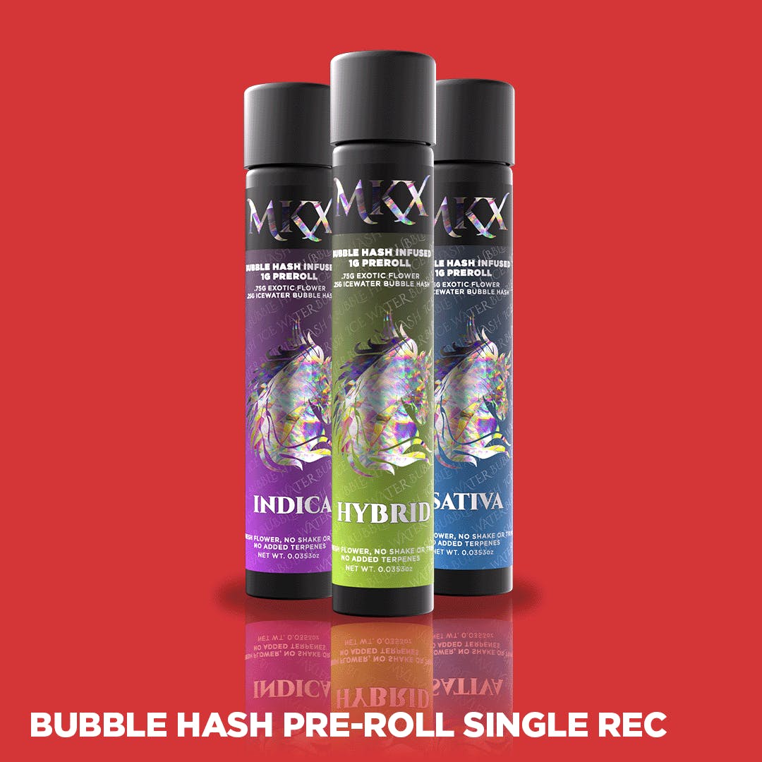 Photograph of product: MKX- Gastro Pop- 1G Bubble au chocolat Infused Pre Roll