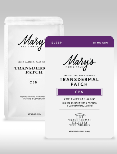 Photograph of product: Mary's Medicinals - Sleep Transdermal Patch - 20mg CBN