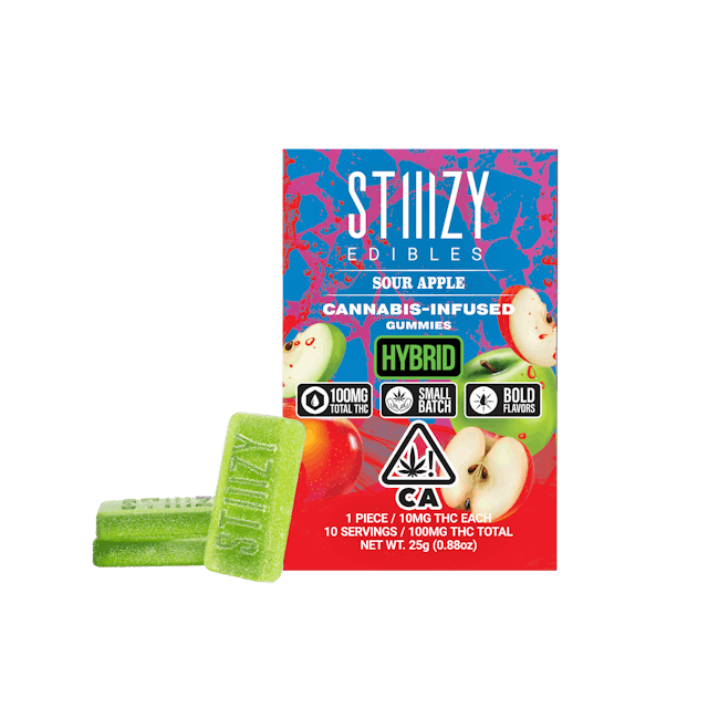 Photograph of product: Sour Apple  | 100mg Gummies