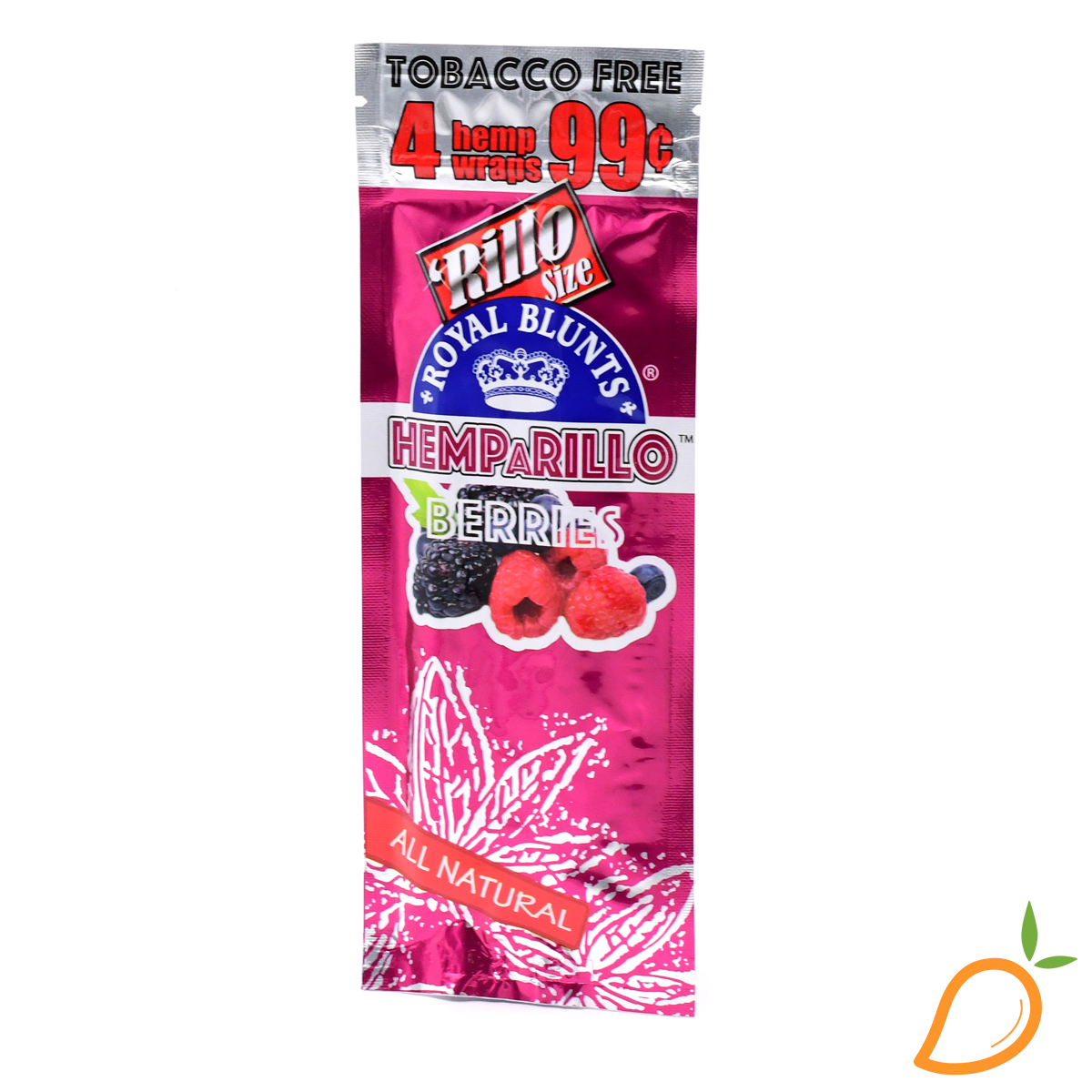 Photograph of product: 4pk Bubblegum Hemp Wrap Royal Blunts