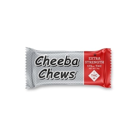 Photograph of product: Cheeba Chews Extra Strength 175mg