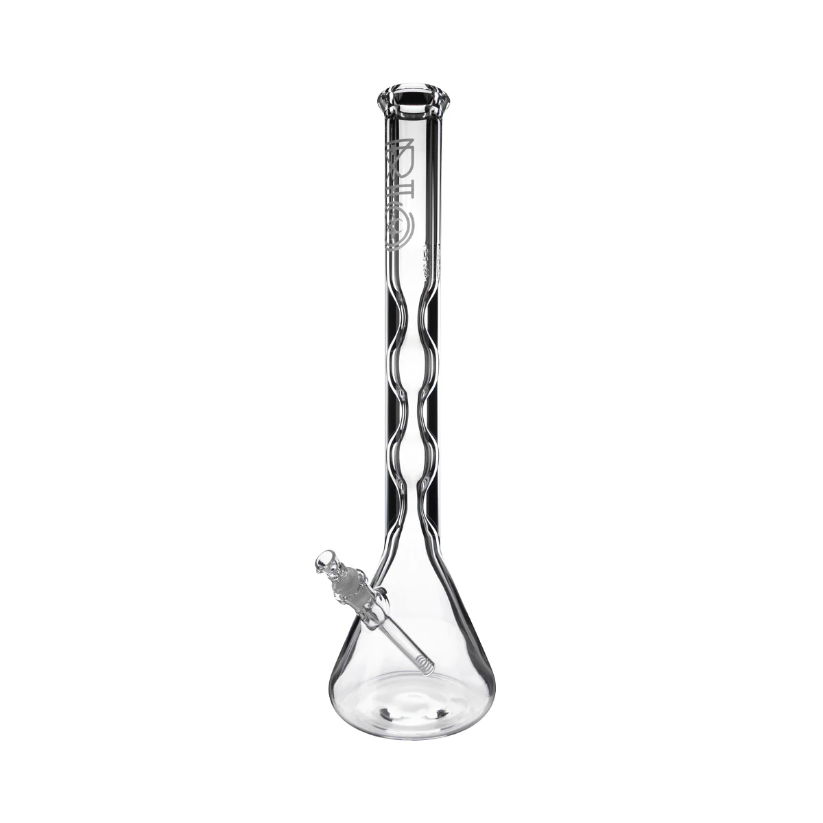 Photograph of product: BIO Glass Hourglass Beaker Water Pipe 21.5" - 19mm