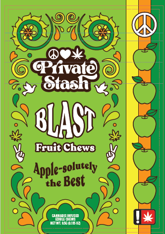 Photograph of product: Apple-Solutely The Best Fruit Chew | 2pk