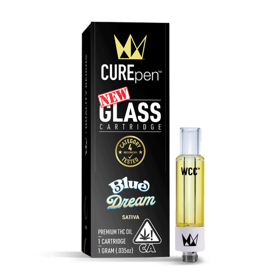Photograph of product: Blue Dream CUREpen Cartridge - 1g - 