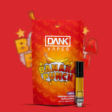 Photograph of product: DANK VAPES | BANANA PUNCH | CARTRIDGE | 1G