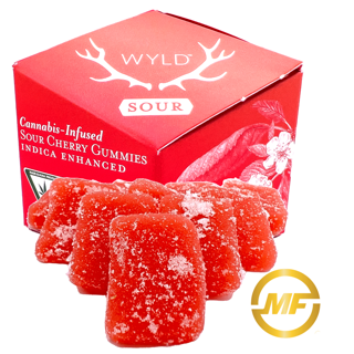 Photograph of product: Sour Cherry Gummies | 200mg