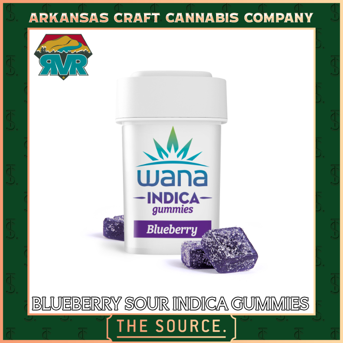Photograph of product: Blueberry Sour Indica Gummies | 100mg