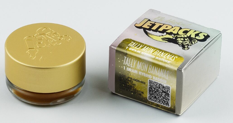 Photograph of product: Tally Mon Bananas Badder | Hybrid | Jetpacks